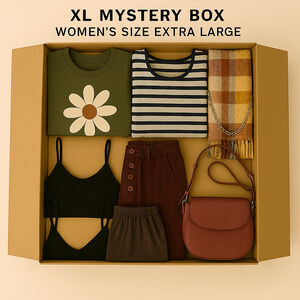 Reseller Filler Inventory Pre Owned Women XL Mystery Box– Approx. 5 lbs